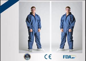 China Breathable Tyvek Disposable Coveralls For Dust / Particle / Virus Prevention factory