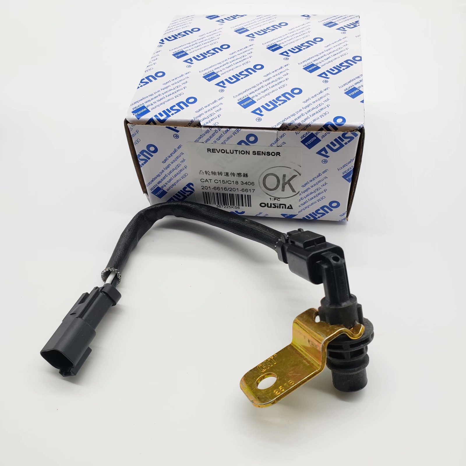 OUSIMA 201-6616 201-6617 Speed Sensor 2016616 2016617 For C15 C18 3406 Excavator Spare Part