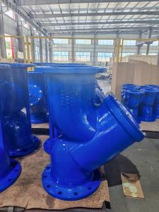 China SS304 SS316 Flanged Y Type Strainer For Water Steam Oil -20.C-120.C Pressure Rating factory
