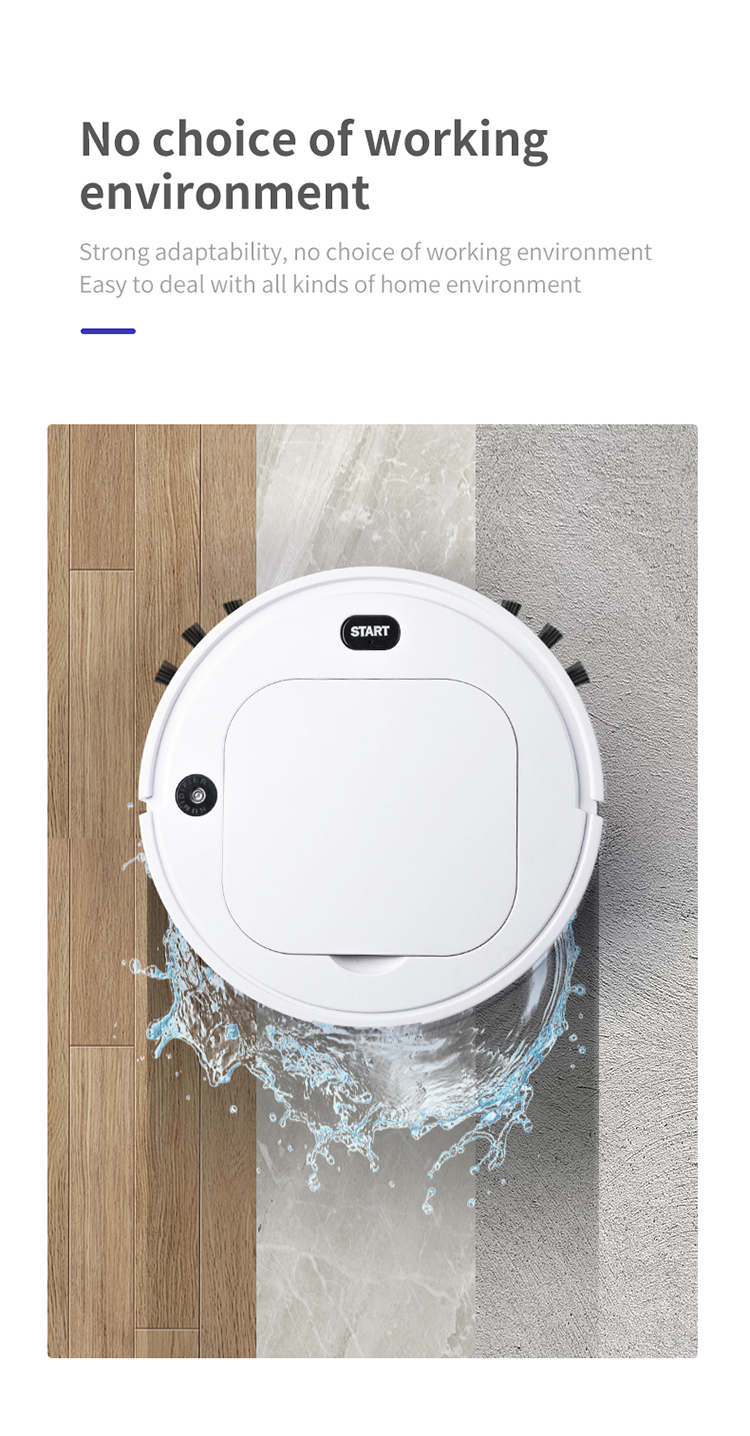 90Min 120m2 Robot Vacuum For Carpet Intelligent Home Appliances