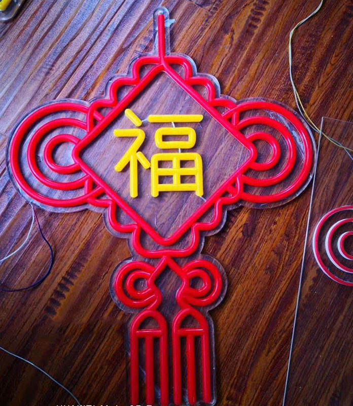 Wall-mounted Led Neon Light Sign Customized Happy Birthday Neon Sign
