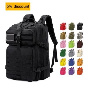 China Custom Outdoor Waterproof Tactical Backpacks 45L Oxford Backpack For Mountain Hiking factory