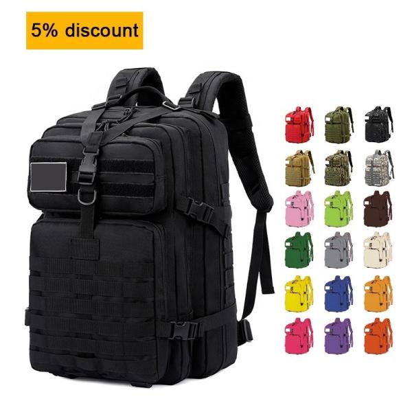 Custom Outdoor Waterproof Tactical Backpacks 45L Oxford Backpack For Mountain