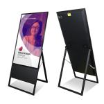 49 inch Factory Direct Supply Intelligent double face lcd window Advertising