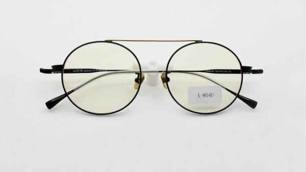Vintage Oversized Round Optical Eyeglasses Titanium frame Creative Designer Full