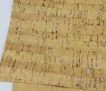Hot Sale Shiny Silver Fleck Nature Cork Fabric by Yard for Handbag Making