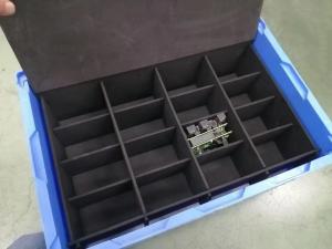 China Plastic Dividers Box PP Corrugated Sheet Hollow Board Protection Electronic Parts factory