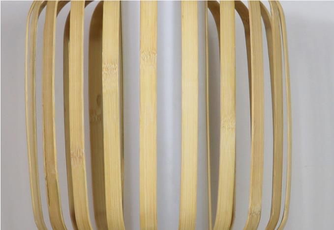 Bamboo Weaving Rattan Floor Lamp For Residential Teahouse Living Room