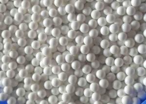China Spherical White Zirconium Silicate Beads For Mineral Dispersion factory