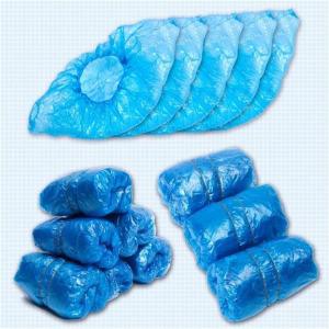 China 15*39cm 1.4g Disposable Plastic Overshoes For Household factory