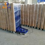Heavy Duty Merchandiser 3 Doors Logistic Trolley Supermarket Transport Roll