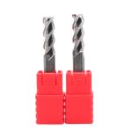 18mm Dia 18*45*18*100 HRC55 3 Flutes Flat Carbide End Mills For Aluminum