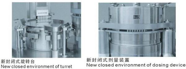 Large Output Pharmaceutical Capsule Filling Machine CE / GMP/ ISO Approved