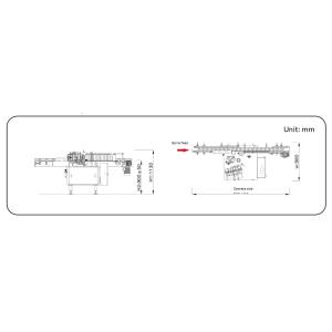 Φ30-95mm Round Bottle TZ-100D Paper Bonding Labeling Machine