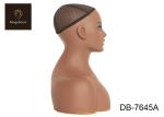 Db-7645a African American Face Mannequin Head With Shoulders Full Bust With