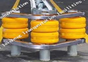 China High Acid &amp; Alkali Resistance Rotating Roller Crash Barrier For Road Traffic Safety factory