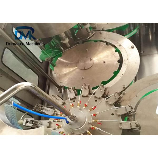 8 Filling Heads Water Bottling Machine / Plastic Bottle Packaging Machine