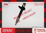 High Quality 23670-0R190 095000-7670 Diesel Common Rail Injector for Toyota