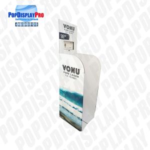 China Single Wall 32 ECT B Flute Paper Retail Dump Bins Cardboard For Promoting FUJI Purified Water on sale