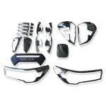 Sliver Plastic Chrome Full Set For Toyota Hilux 2021