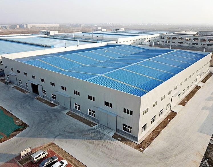 Industrial Modular Steel Frame Building Complex Steel Frame Building For Warehouses Sheds