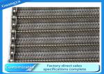 25mm Pitch 316L Stainless Steel Weave Belt ISO9001 For Food