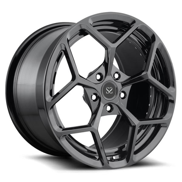 17 18 19 20 21 22 Inch Black For Bentley Azure Wheels 2-PC Forged Alloy Custom