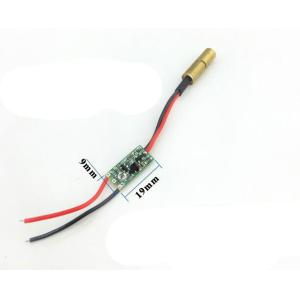 Smallest Size 532nm 10mW Green Dot Laser Diode Module For Electrical Tools And