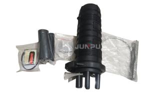 China Black Color 48Core Fiber Optic Enclosures , Fiber Optic Cable Junction Box factory