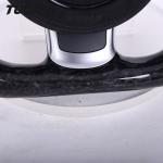Audi R8 TT High Glossy Forged Carbon Fiber Steering Wheel Luxury Alcantara