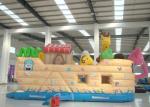 Common Elephant Animals Pirate Ship Inflatable Slide Children cute inflatable