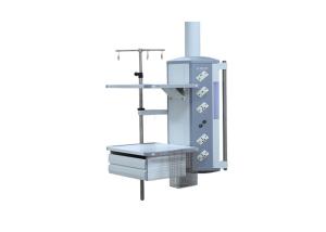 China Surgical Modular Ceiling Gas Pendant , Medical Endoscope Pendant For Operating Room factory