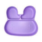 Baby Feeding Bpa Free Suction Plate Customized Rabbit Shape Food Grade
