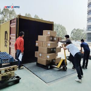 6T-20T Forklift Dock Plate Warehouse Dock Leveler With Push Button