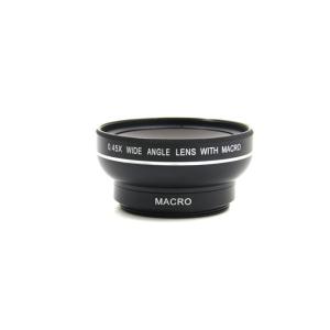China Mini Cell Phone Wide Angle Lens Macro Mobilephone Lens Magnification 0.45X factory