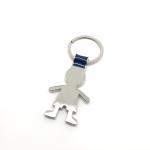 Zinc Alloy Metal Keychain Holder in Siliver for Your Business Needs