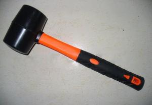 China soft face hammer,black rubber hammer factory