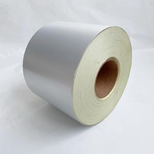 China 36N Matte Aluminum Foil 76mm Industrial Adhesive Labels factory