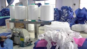 China Disposable Isolation Gown Surgical Waterproof Disposable Non Woven Protective Gown factory