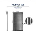 Outdoor Ultra Thin LED Mesh Display Full Color Curtain Screen High Refresh Rate