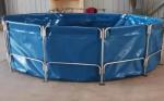 4m Diameter Foldable PVC Tarpaulin Tilapia Fish Farming Tank Collapsible Fish