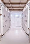 Green 5 Tier ABS Commercial Gym Lockers , Water Resistant Safety Break Room