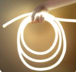 360 Degree Neon Flexible Strip Light DIY LED Silicone Round Tube Light 24V 12W