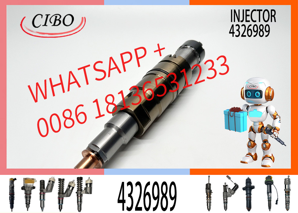BDHCD Factory Price 4326959 Auto Parts 2872544 2894920 4326989 Diesel Fuel Injector 4326959 for Cummins Scania XPI Injector