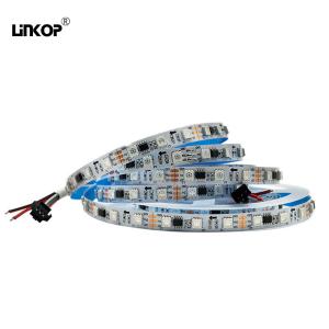 China Led Self-Adhesive Flexible Atmosphere Soft Light Strip Addressable Rgb5050 Rope Light factory
