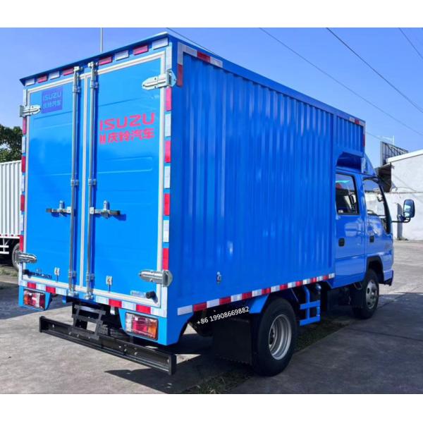Factory Price New ISUZU 4x2 Diesel Cargo Truck Van Truck 3-8T Load For sale