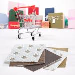 Brown Square 7ply Uncoated Paper Cushion Pad Anti Collision