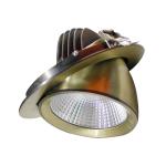 Gimbal 30w COB Dimmable Flicker Free LED Scoop Downlight For Shop Mall