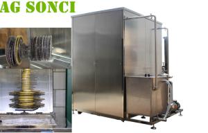 China Large Saw Blade Industrial Ultrasonic Cleaning Machine 540L For Continuous Operation factory