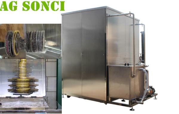 Large Saw Blade Industrial Ultrasonic Cleaning Machine 540L For Continuous